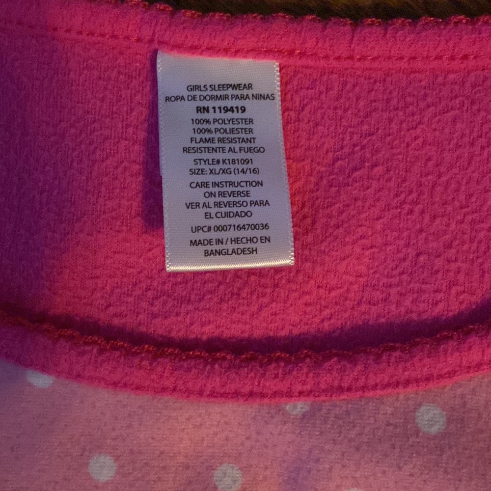 Girls Sleepwear gown - Picture 4 of 5